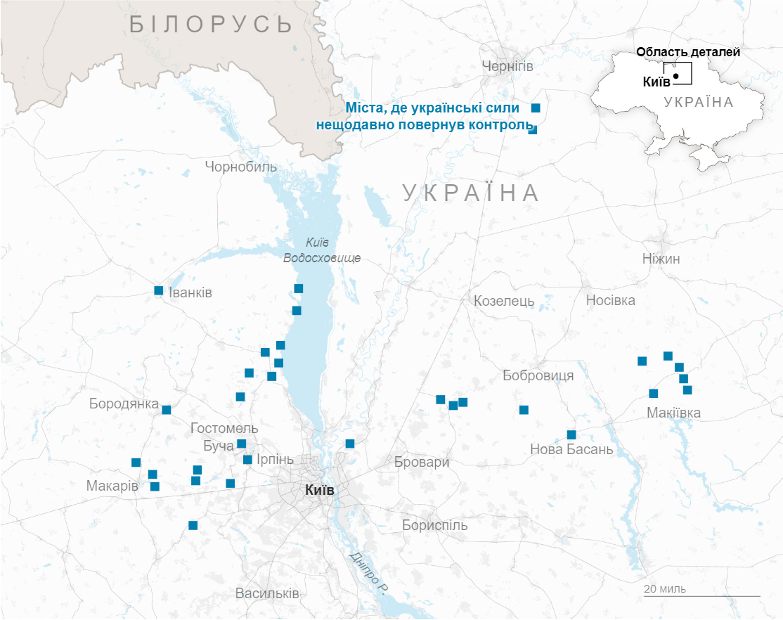 Україна відновлює контроль