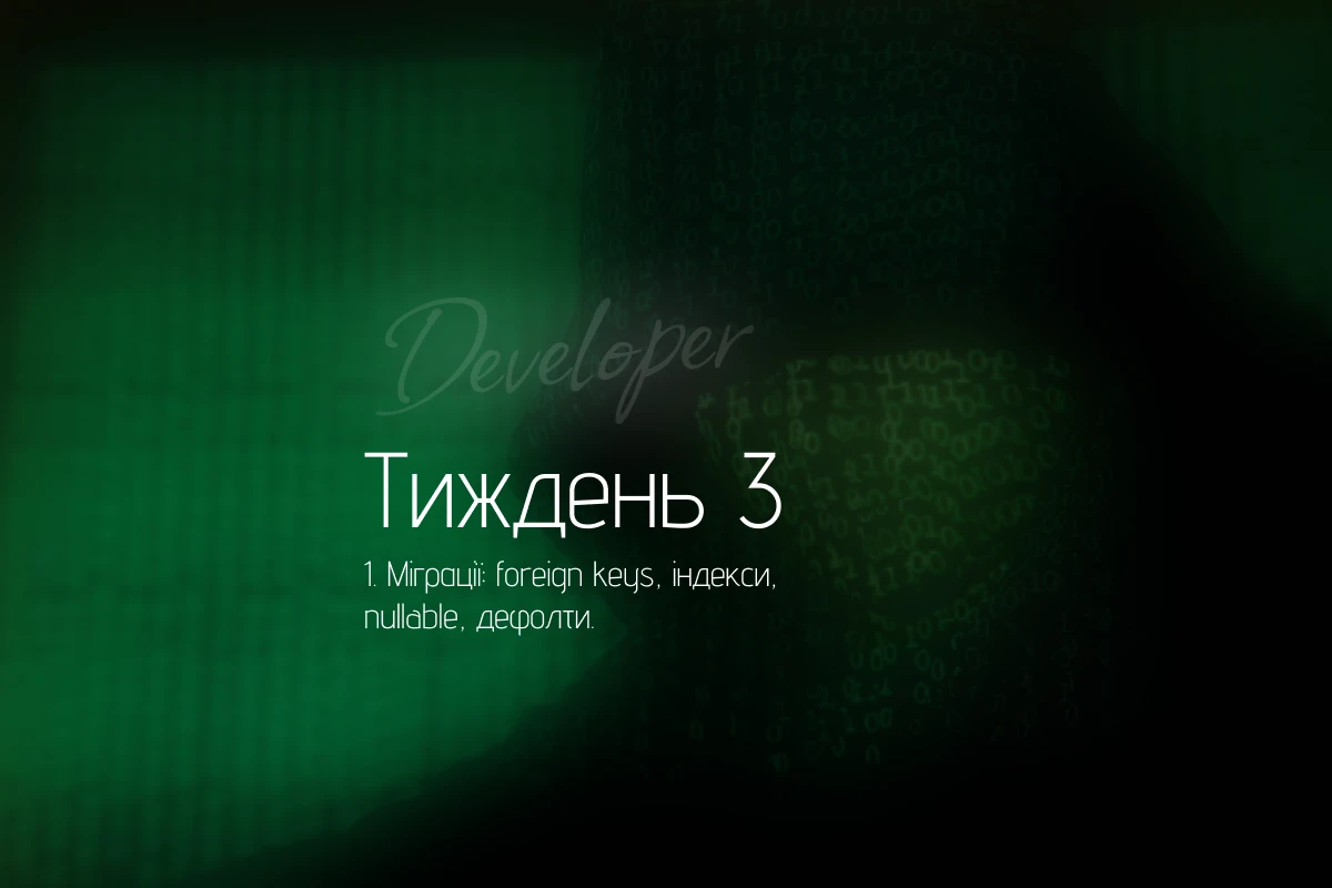 Міграції в Laravel: foreign keys, індекси, nullable та дефолти — як зробити схему правильно