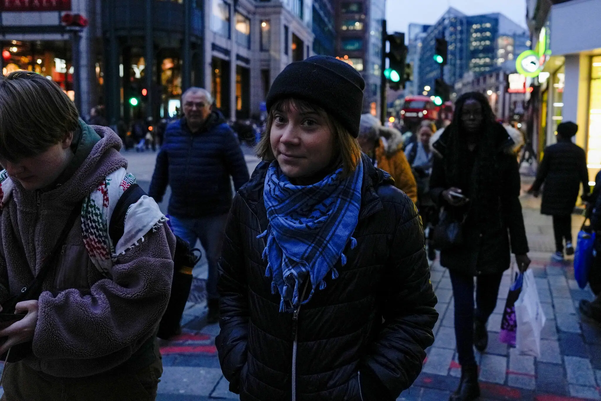 Арешт Грети Тунберг у Лондоні: плакат, Palestine Action і жорсткі норми терорзакону