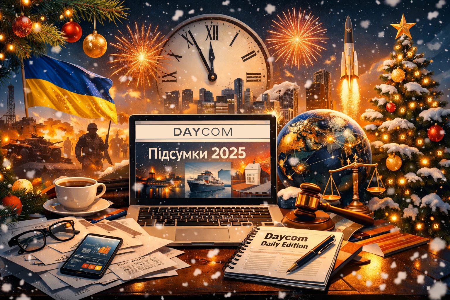 Рік, що зібрався в одну шпальту: як газета Дейком підсумовує 2025 і дивиться в 2026