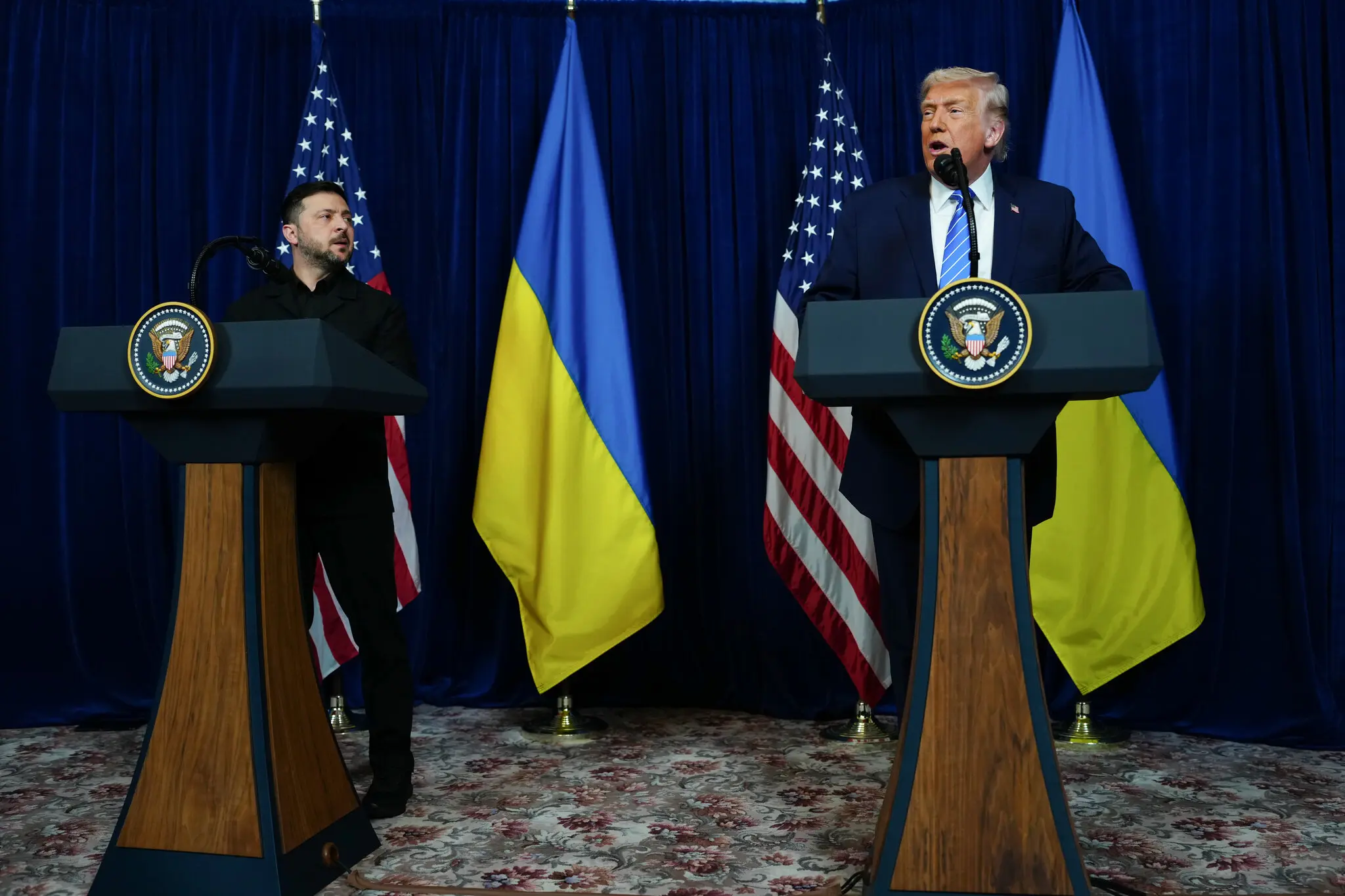 Переговори Трампа й Зеленського у Мар-а-Лаго: 20 пунктів, але без фіналу