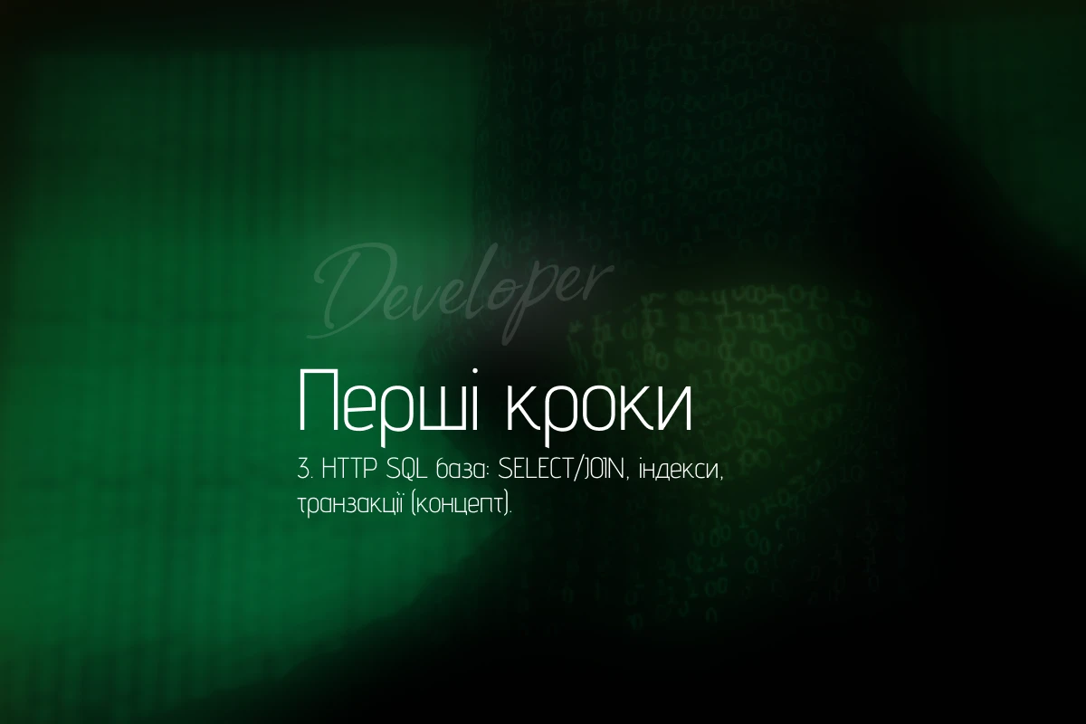 SQL для новачка: SELECT і JOIN, індекси та транзакції — база, без якої Laravel “ламається”