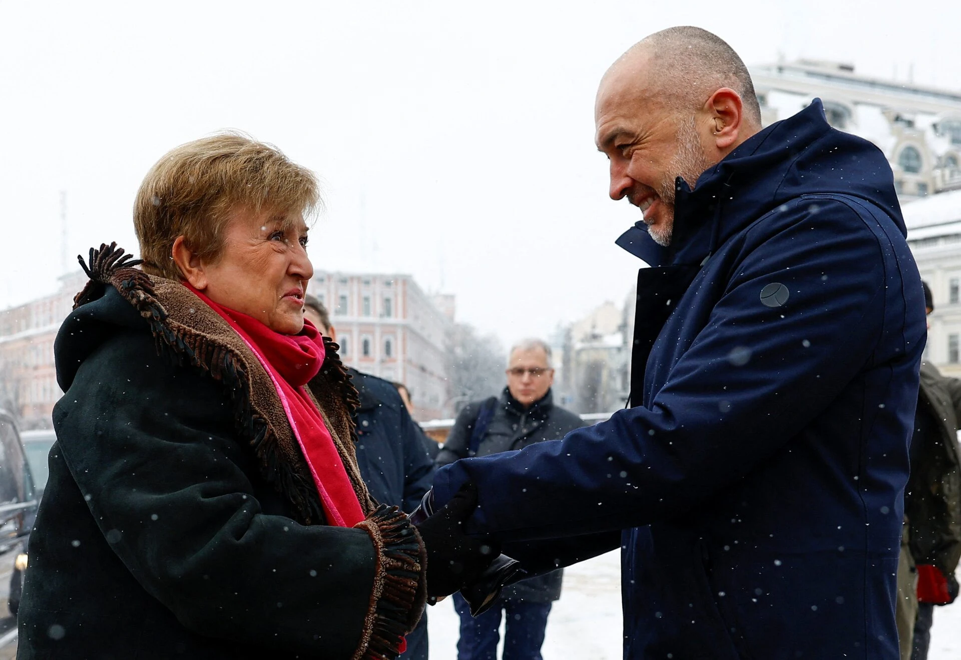 Георгієва в Києві: як МВФ перезавантажує фінансову «подушку» України