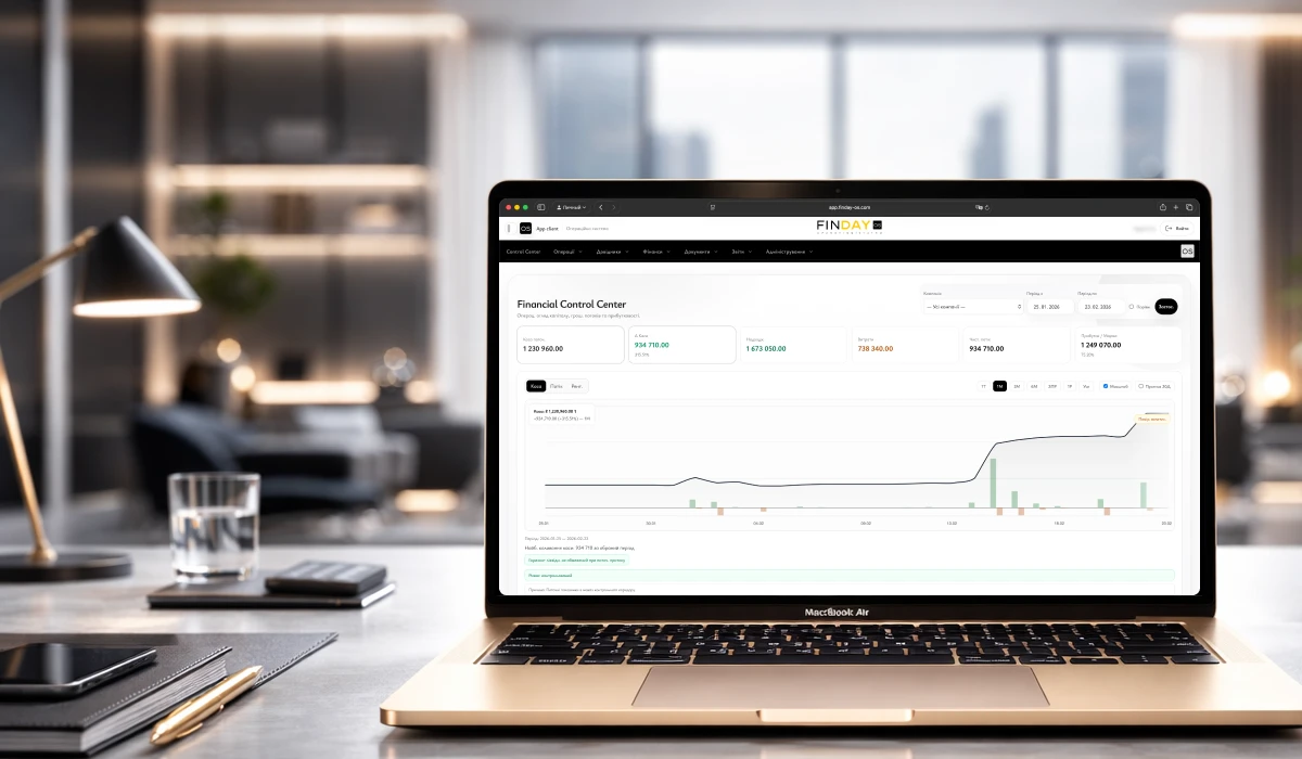 Finday OS: фінансова операційна система, що вчить казначейство працювати в реальному часі