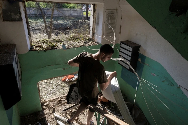 Київ після бомбардування